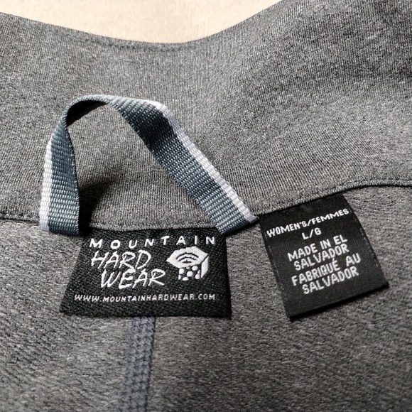 Mountain Hardwear soft shell jacket gray large - Picture 6 of 14